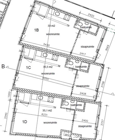 Floorplan - Stadhouderslaan 1D, 9717 AD Groningen